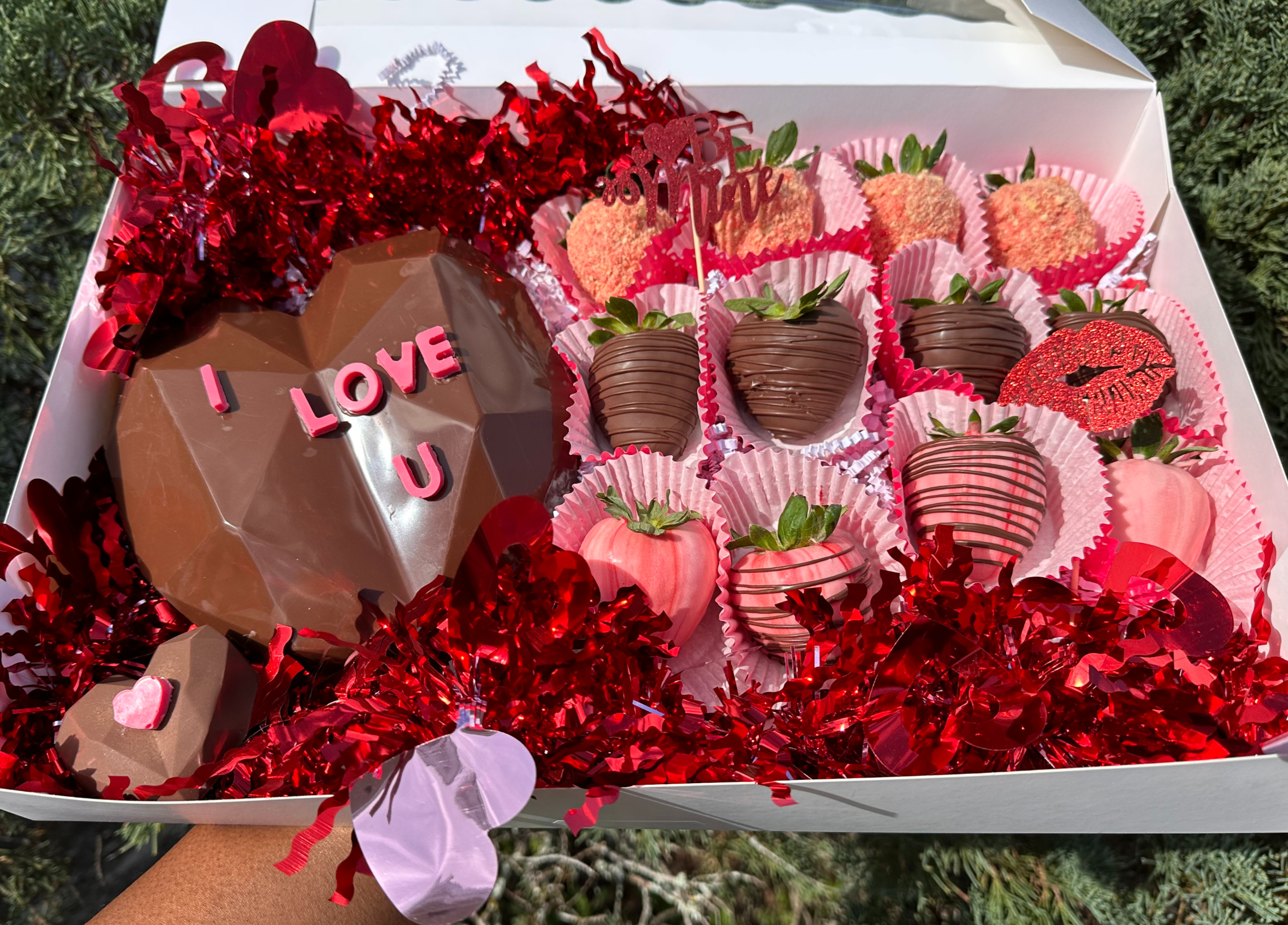 Arranged Food and Objects