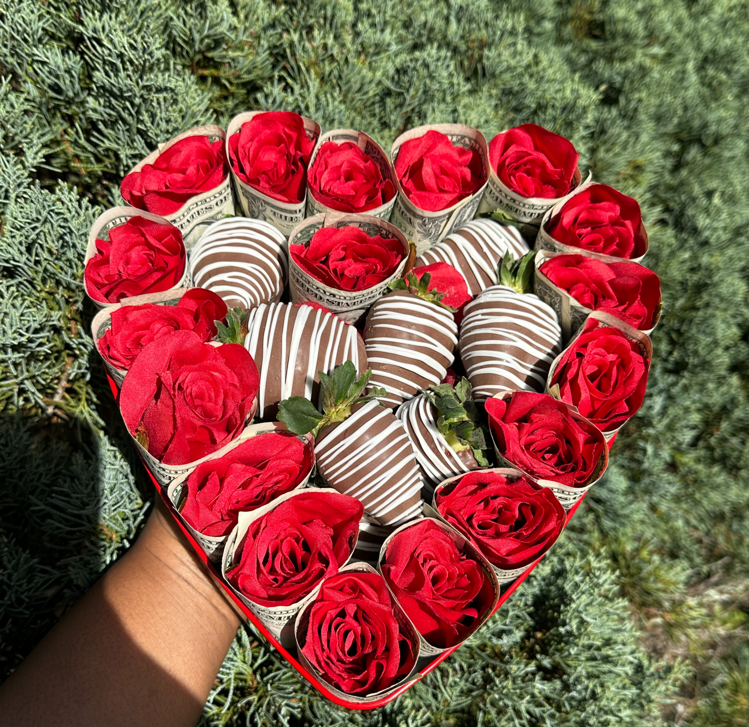 Arranged Food and Objects