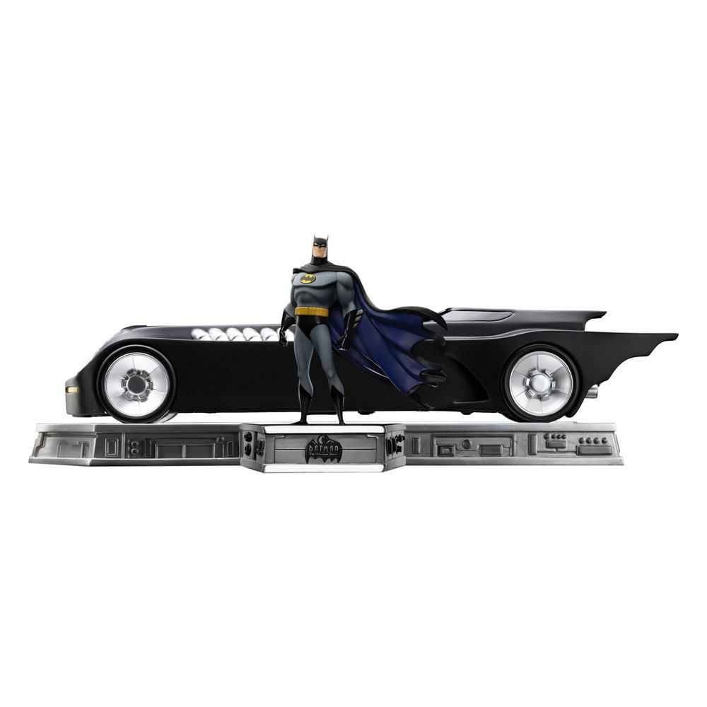 Batman The Animated Series Art Scale Set Deluxe 1/10 Batman and Batmobile 24 cm