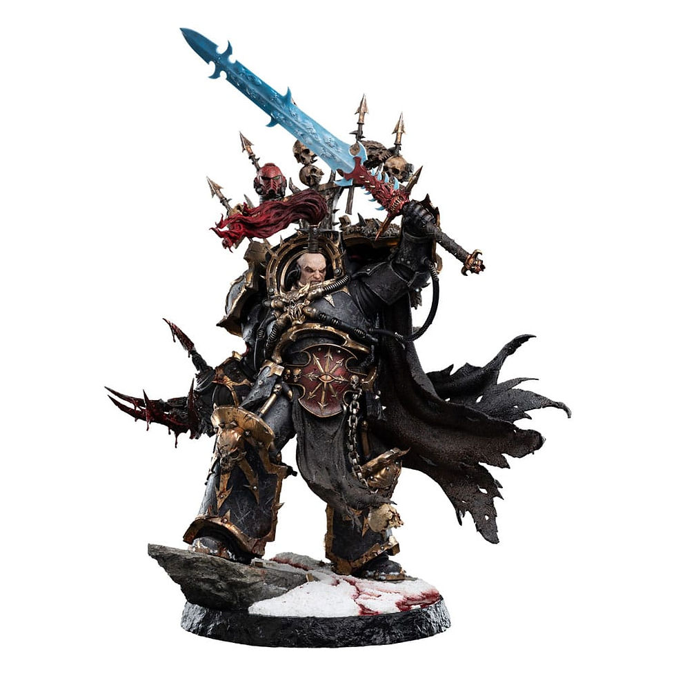 Warhammer 40,000: Space Marine 2 1/6 Abaddon the Despoiler Limited Edition 89 cm