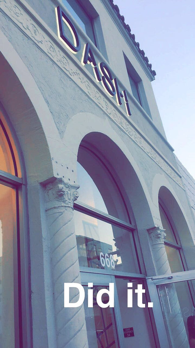 Dash. Duh.