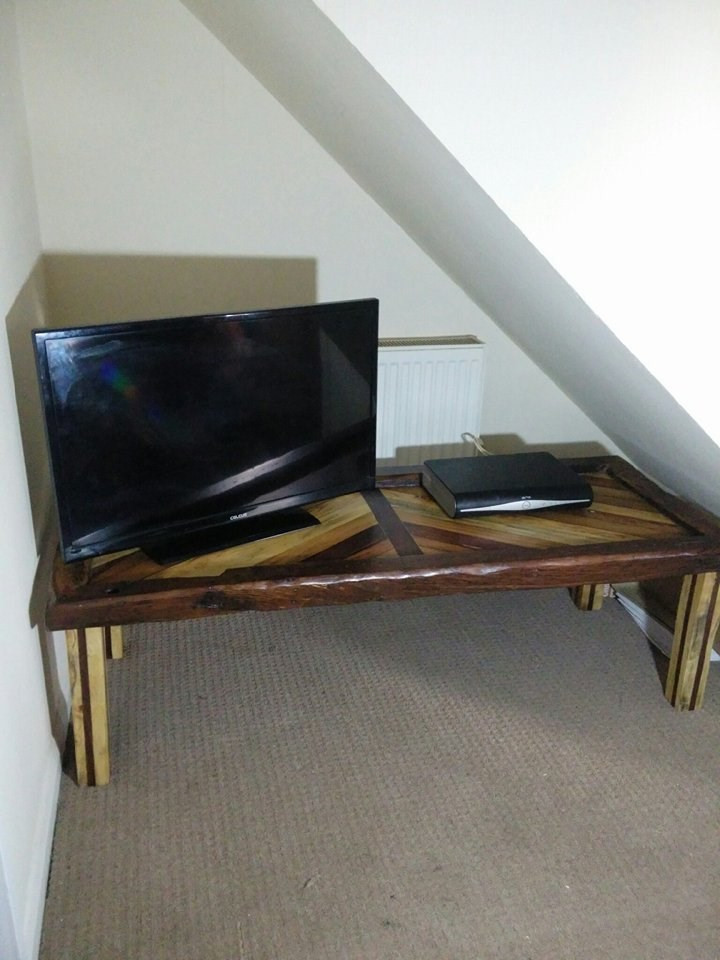 Thumbnail: Hand made recalimed hardwood coffee table