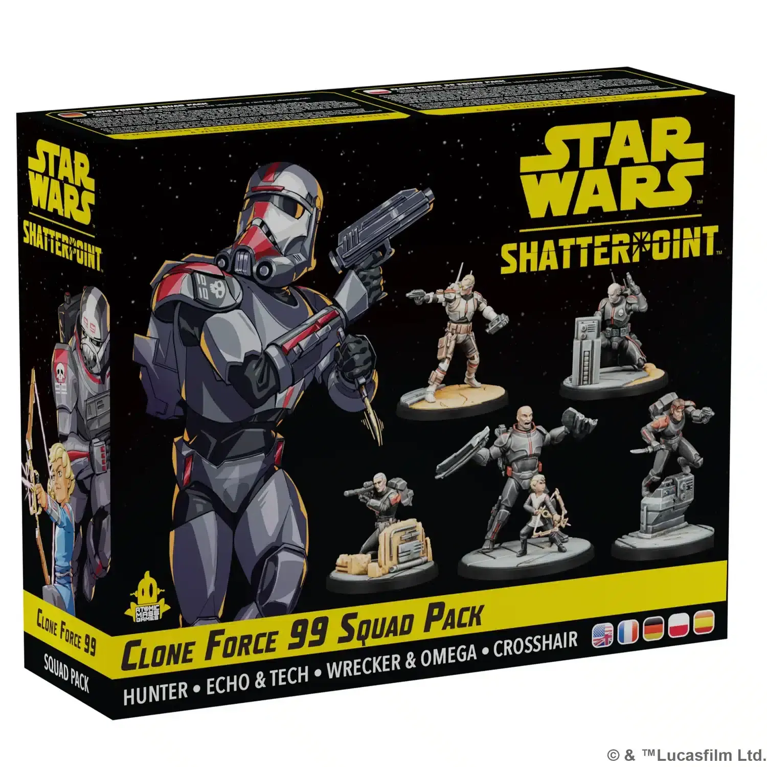 StarWars Shatterpoint - clone force 99