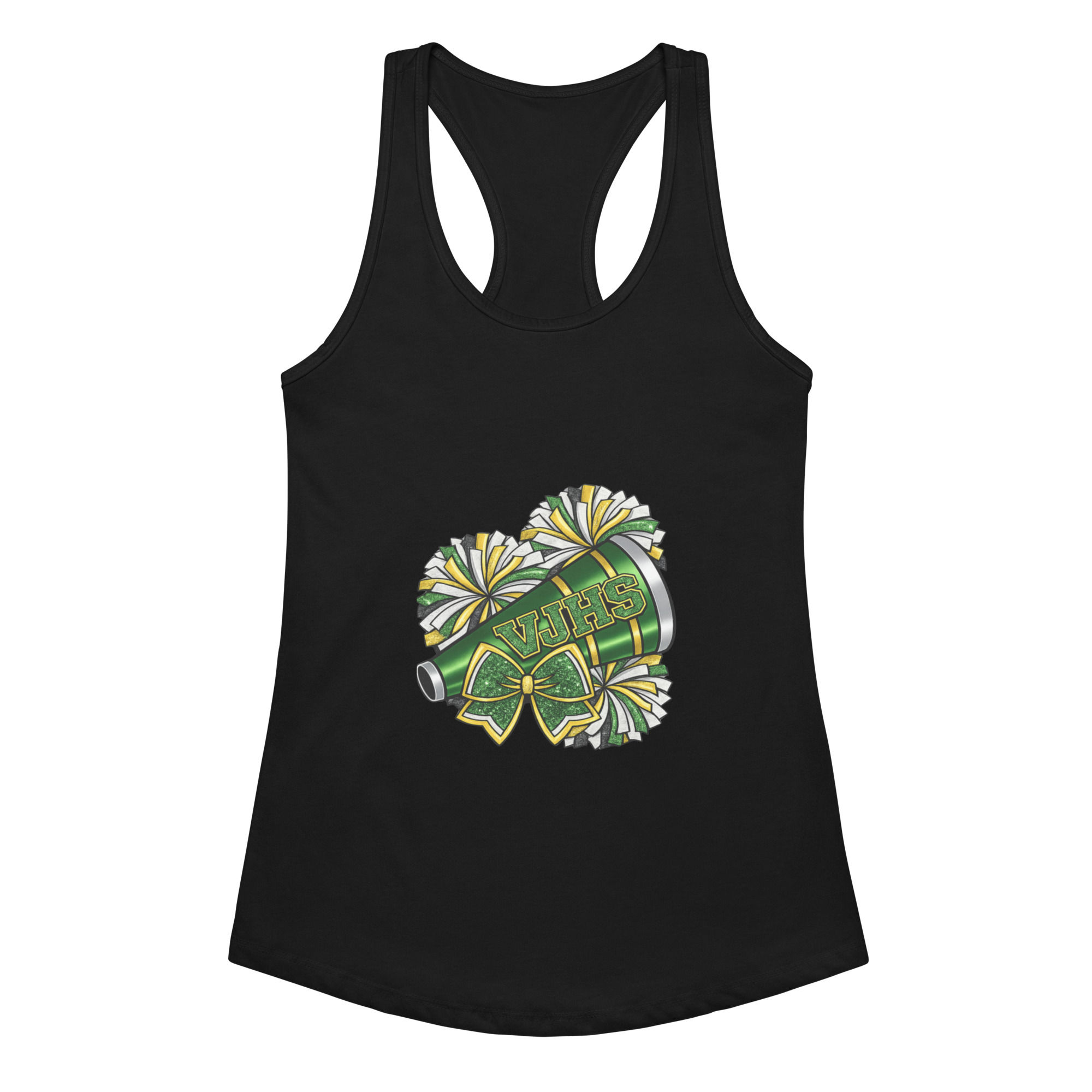 Women’s fitted racerback tank top