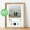Miniature : Décoration murale personnalisée style Spotify blanc