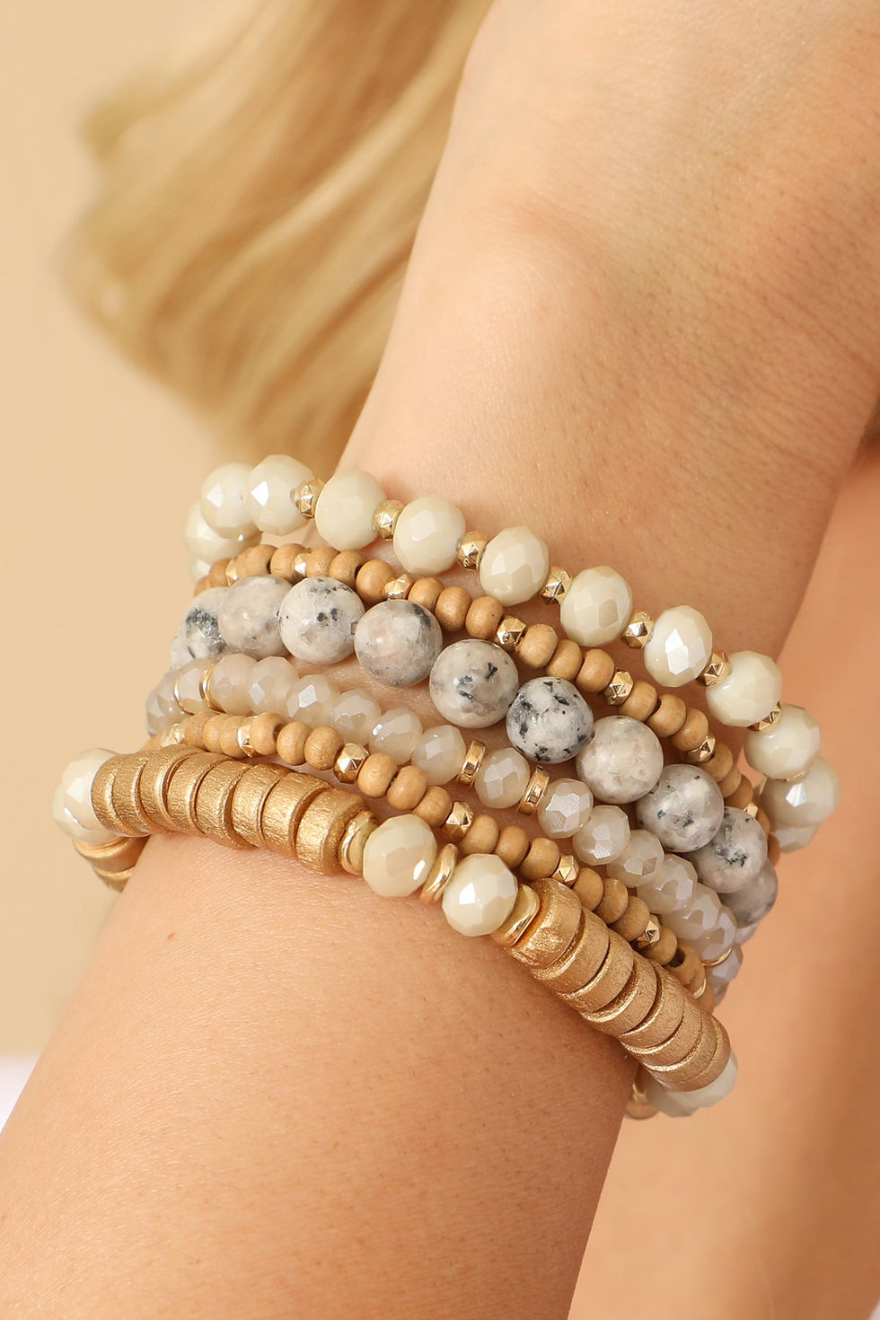 縮圖：Mix Stackable Charm Bracelet