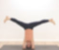Experienced class at Hills Yoga Corinne in Sirsasana