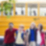 School Bus & Children