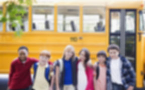 School Bus & Children