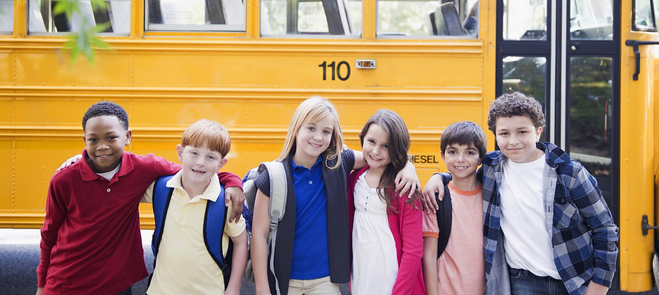 School Bus & Children
