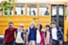 School Bus & Children