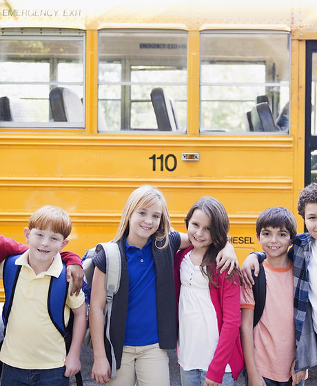 School Bus & Children