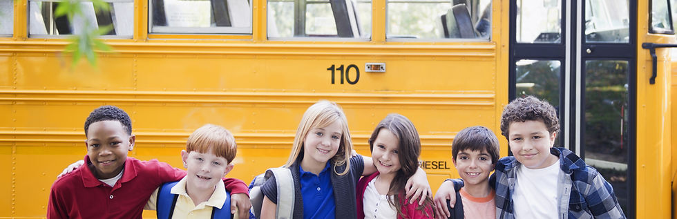 School Bus & Children