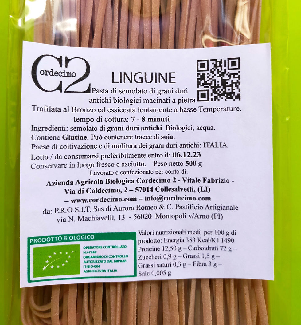 Linguine di grano duro