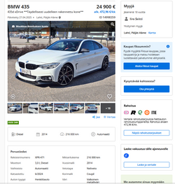 BMW 435d xDrive 2014