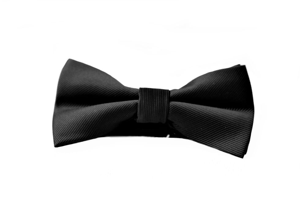 Miniatura: set humita + pañuelo + corbata color negro