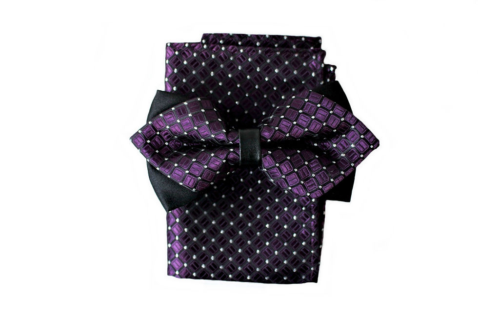 Miniatura: set humita + pañuelo color amatista