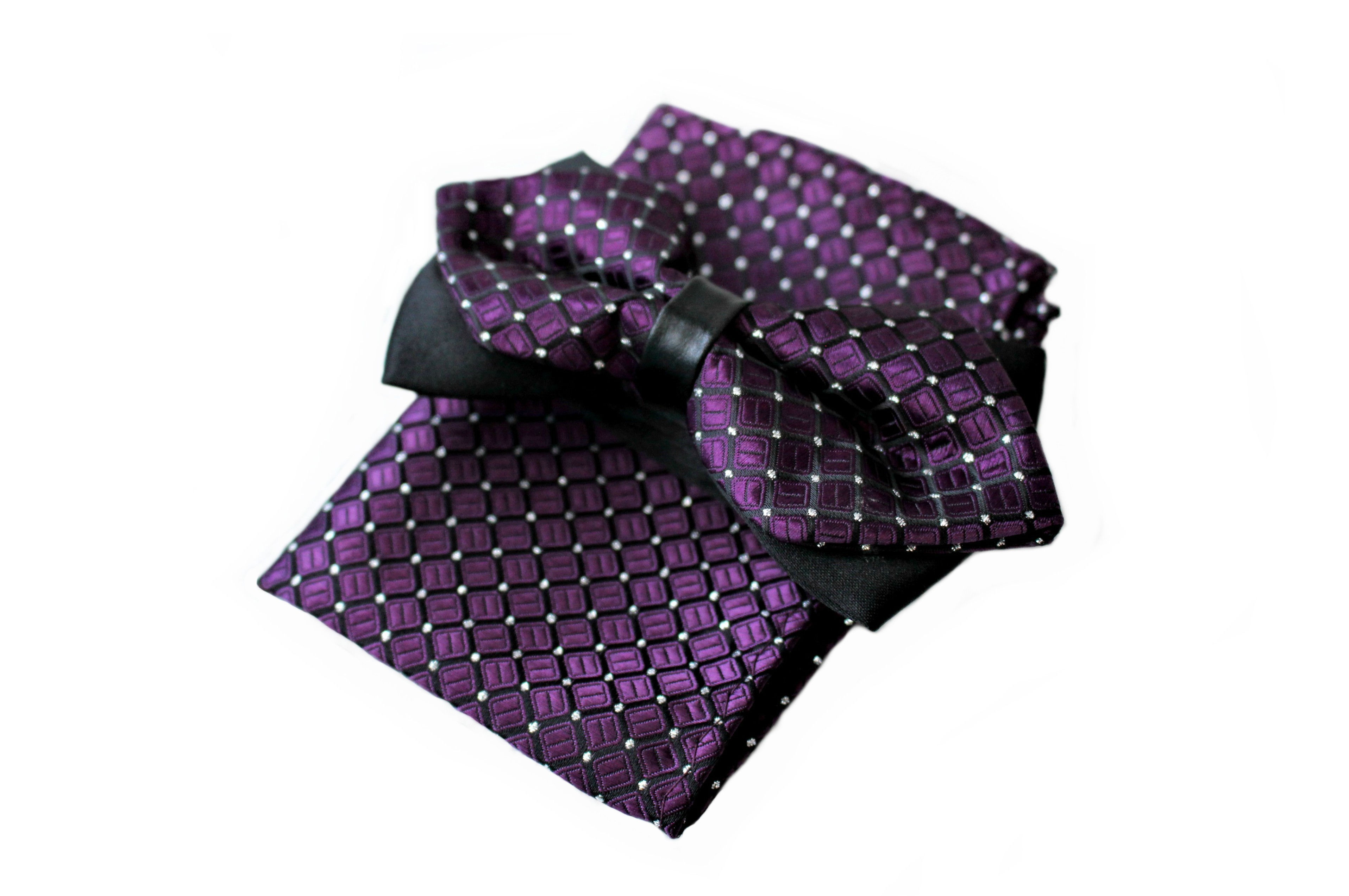 set humita + pañuelo color amatista