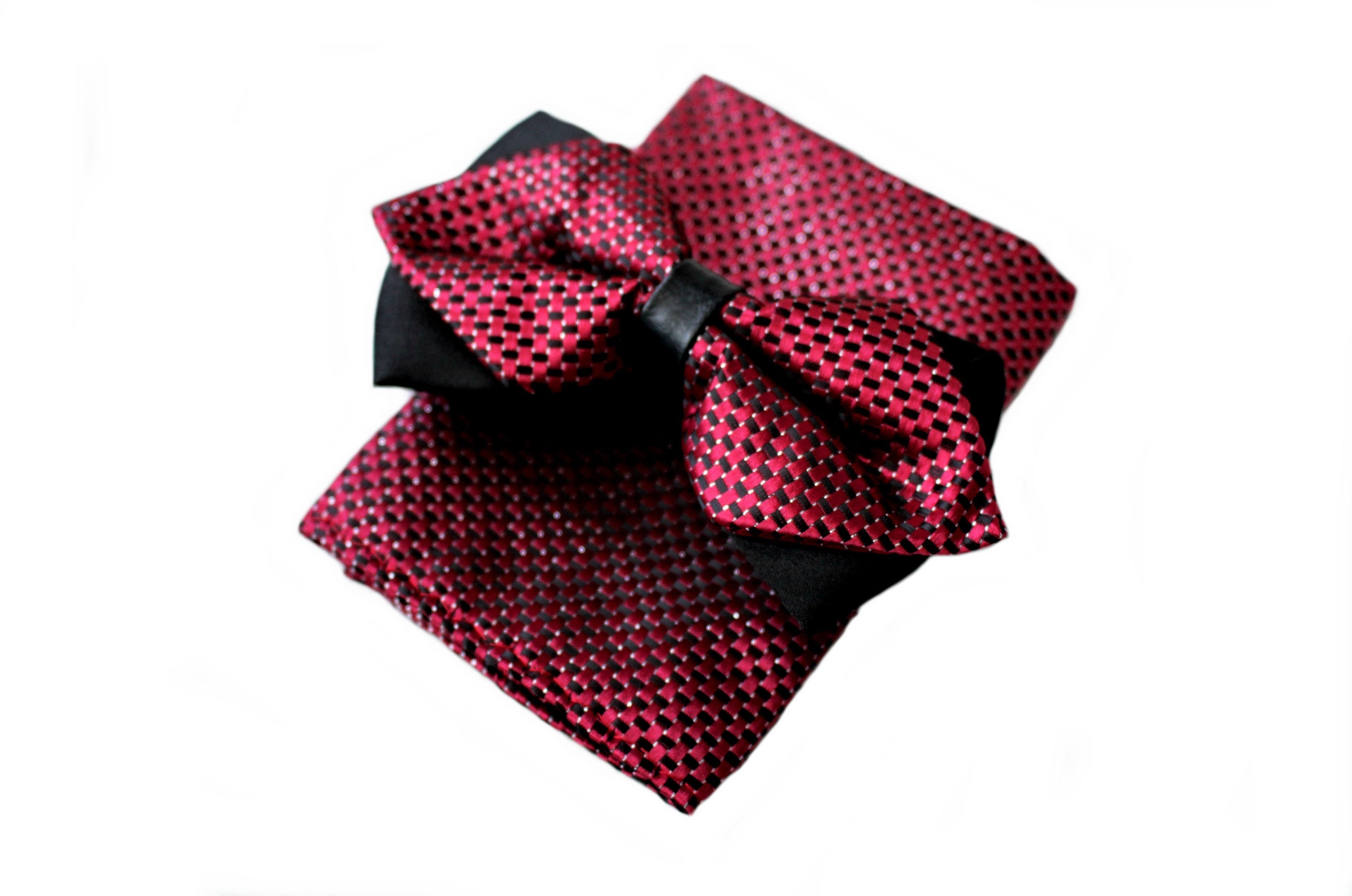 set humita + pañuelo color burdeu