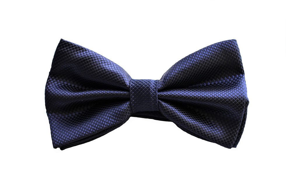 Miniatura: set humita + pañuelo + colleras color azul marino