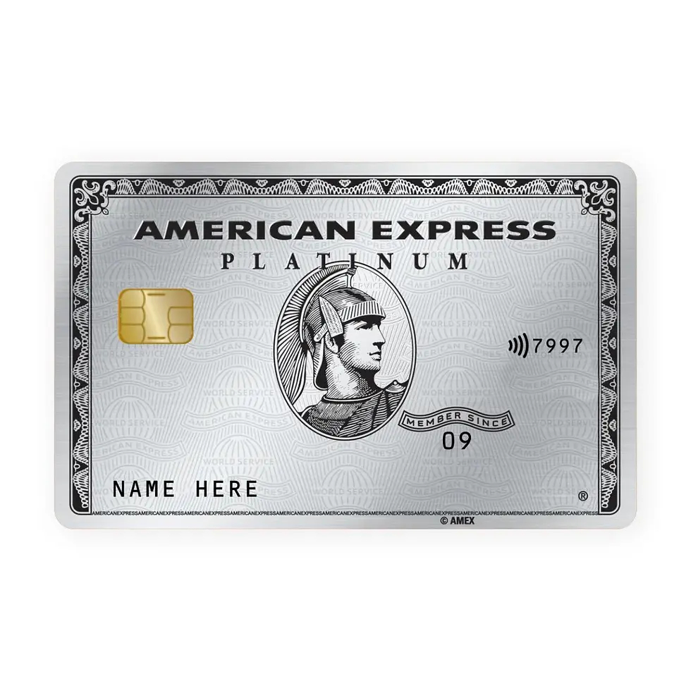 American Express Platinum Card Skin