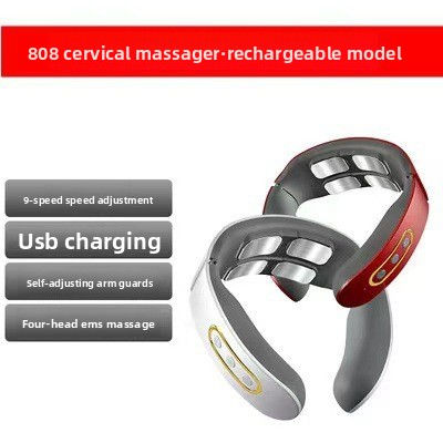 Thumbnail: Portable Cervical Massager with Heat and Electrotherapy