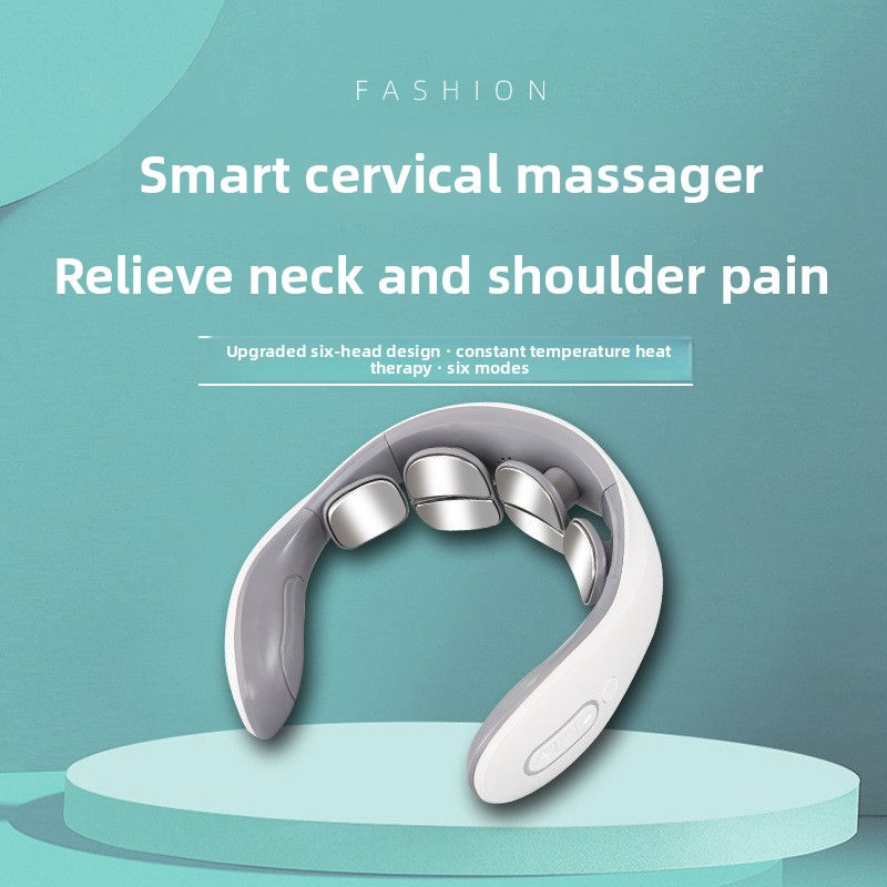 Thumbnail: Portable Cervical Massager with Heat and Electrotherapy