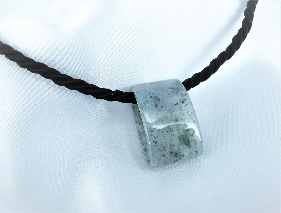 縮圖：JCj 134N Jade 翡翠  excellent and unique Pendant necklace
