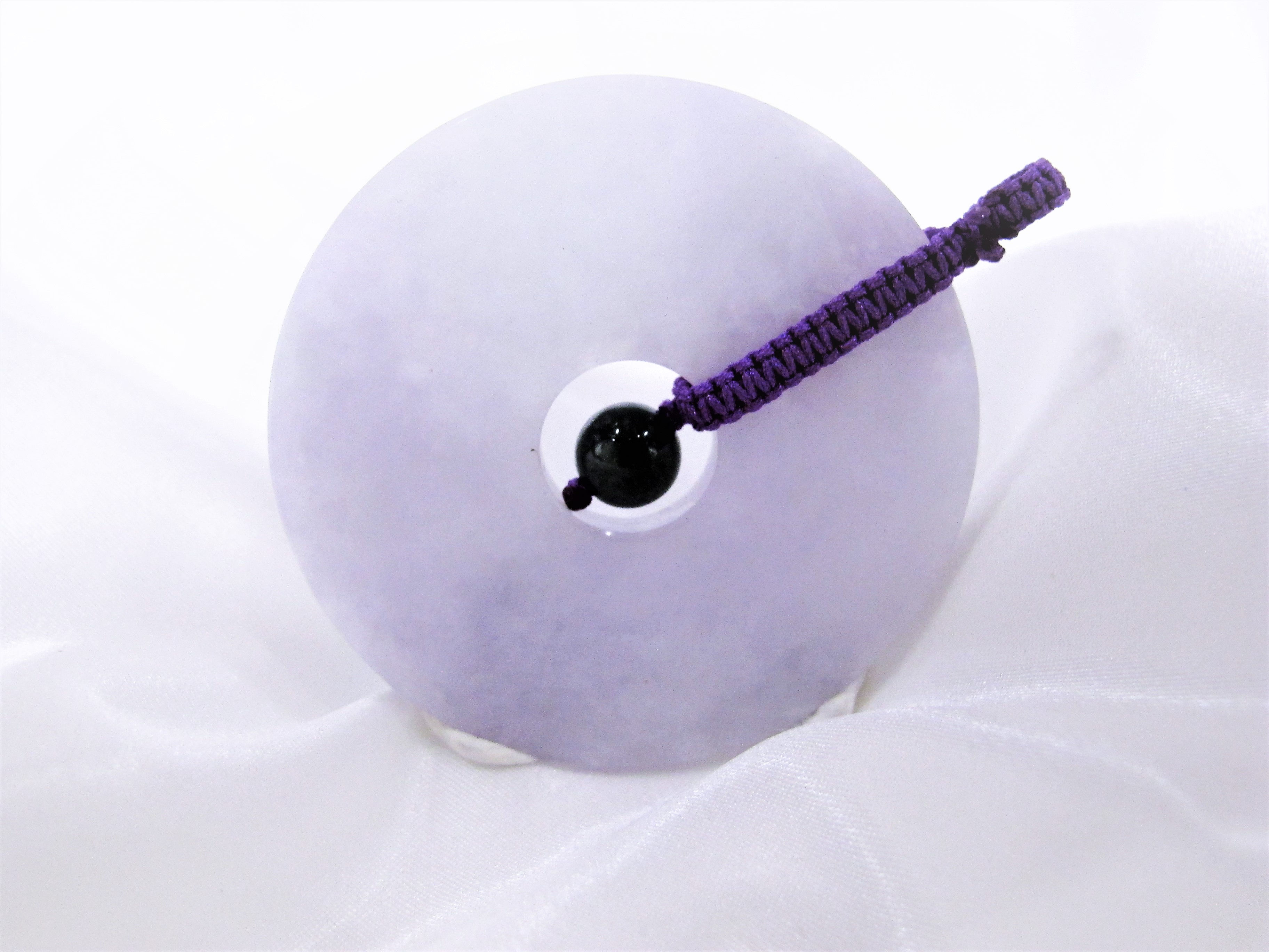 JCj 151P Jade 翡翠 big circle Pendant