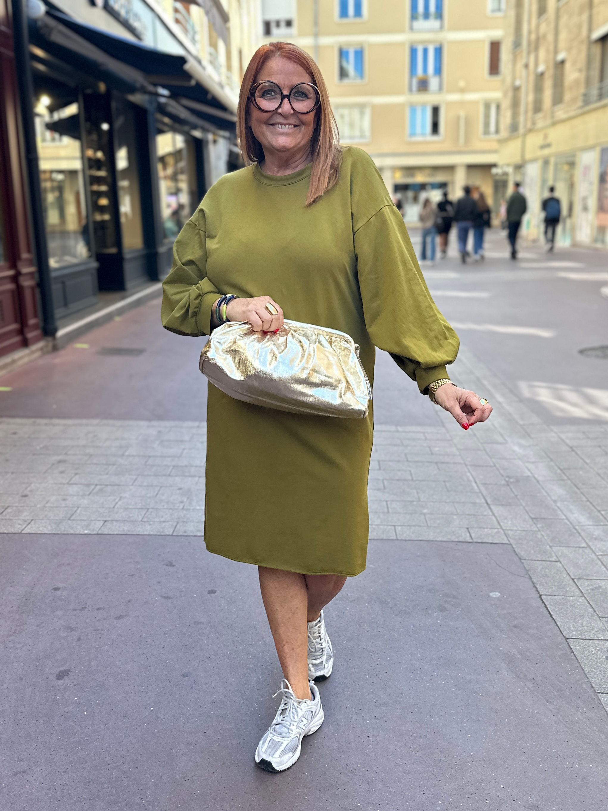 Robe sweat kiwi