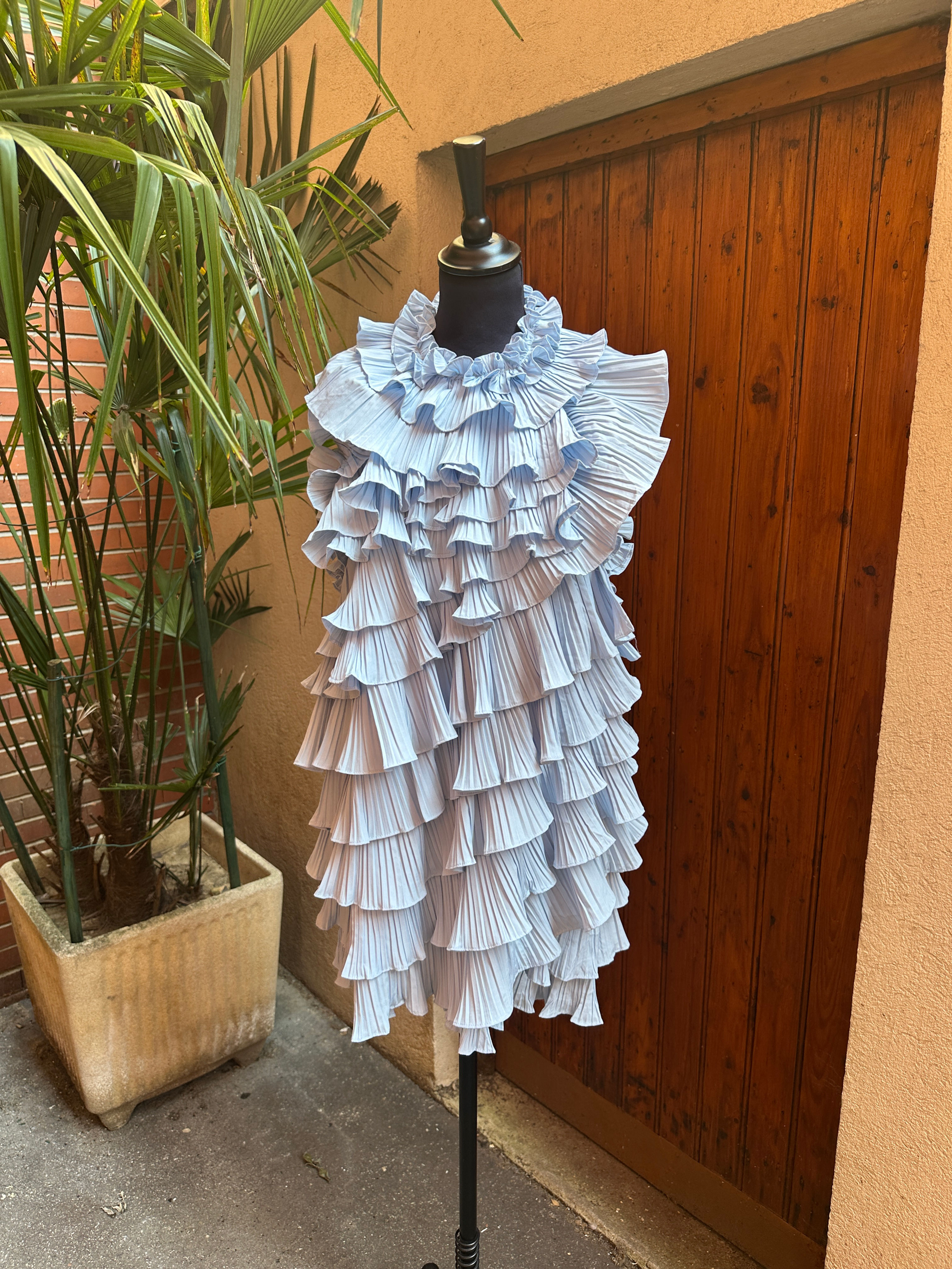 Robe Froufrou dos nu ciel