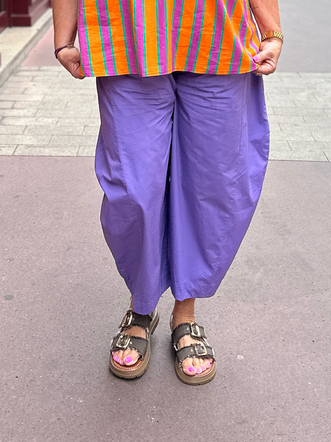 Pantalon ballon crocus 
