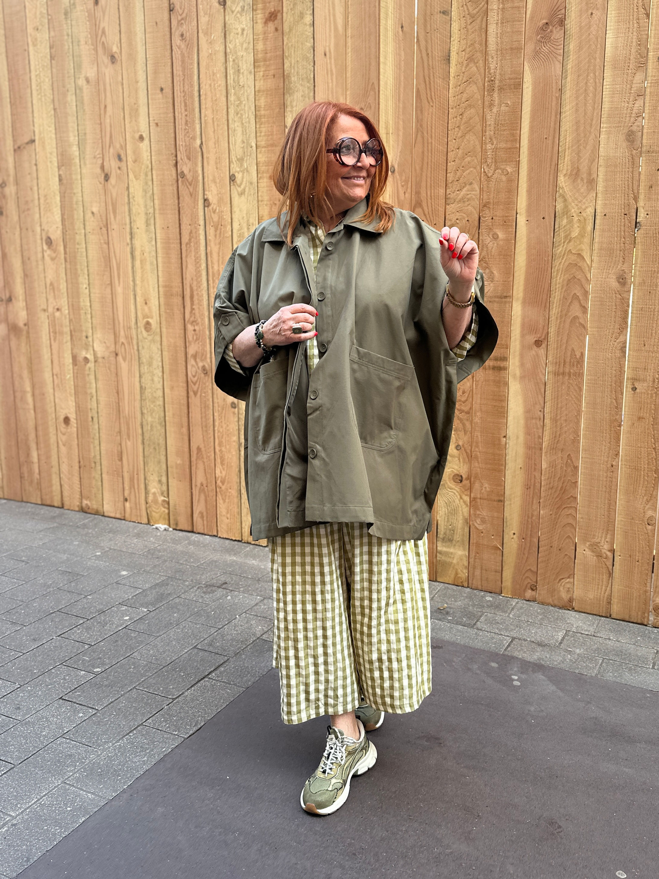 Cape trench kaki