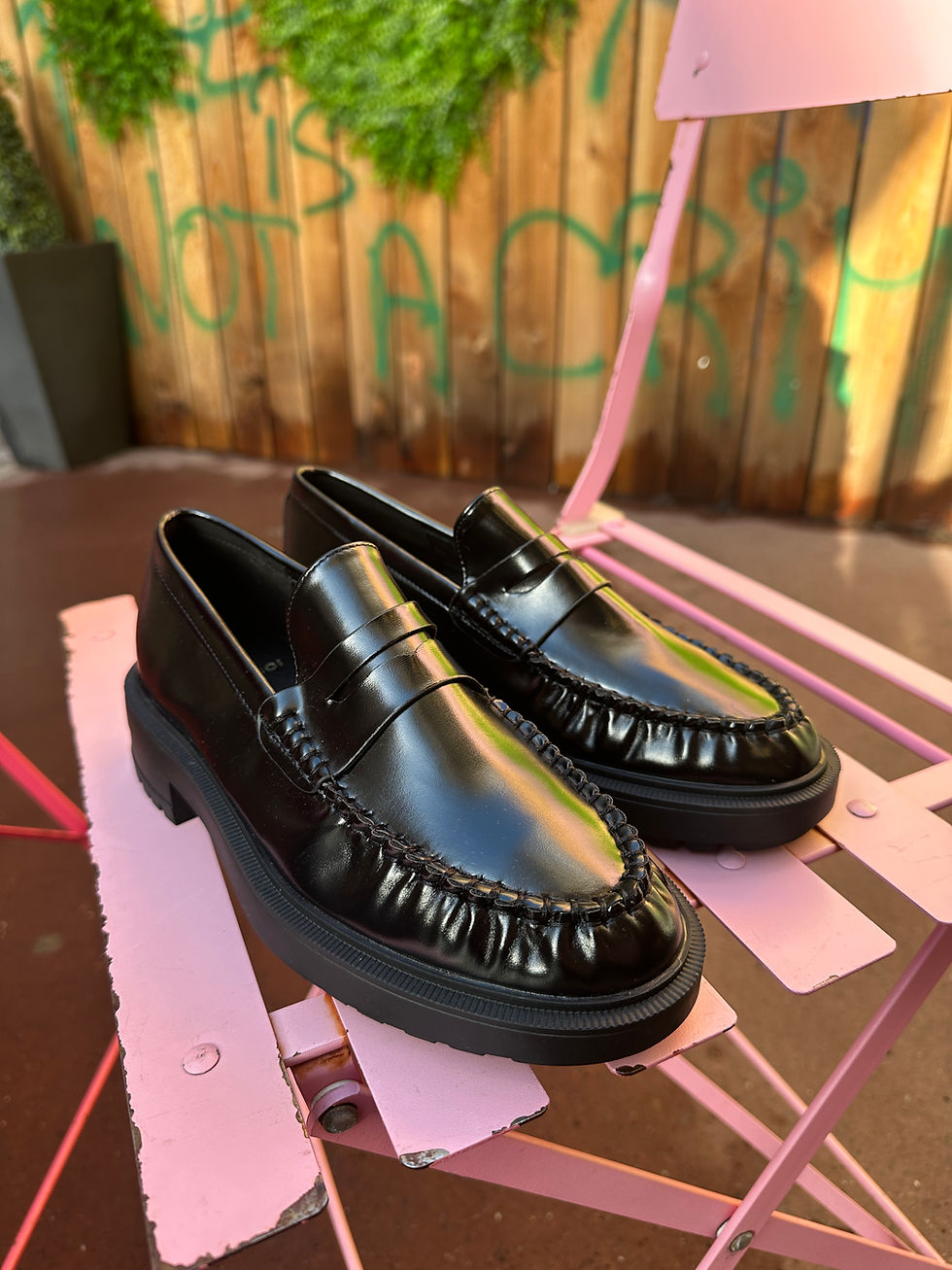 Miniature : Mocassin noir