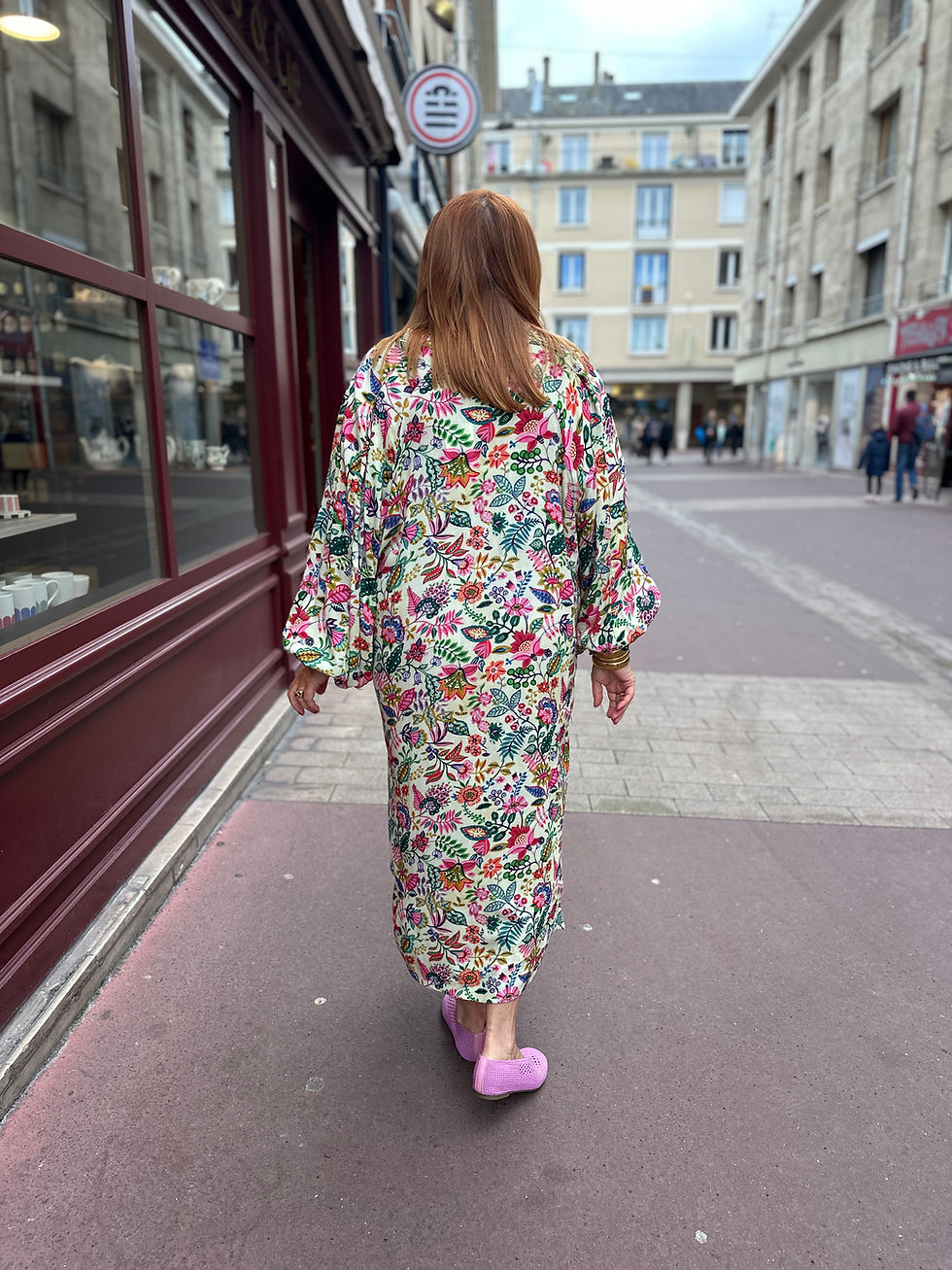 Miniature : Robe Esmeralda fleurs 
