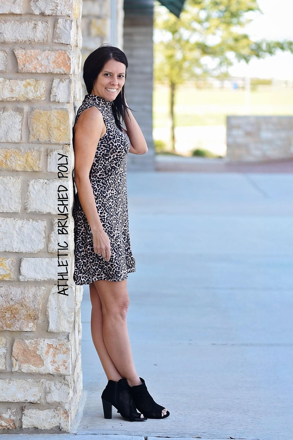 Thumbnail: REMNANT: 59IN BAMBOO LYCRA - DEEP LEOPARD