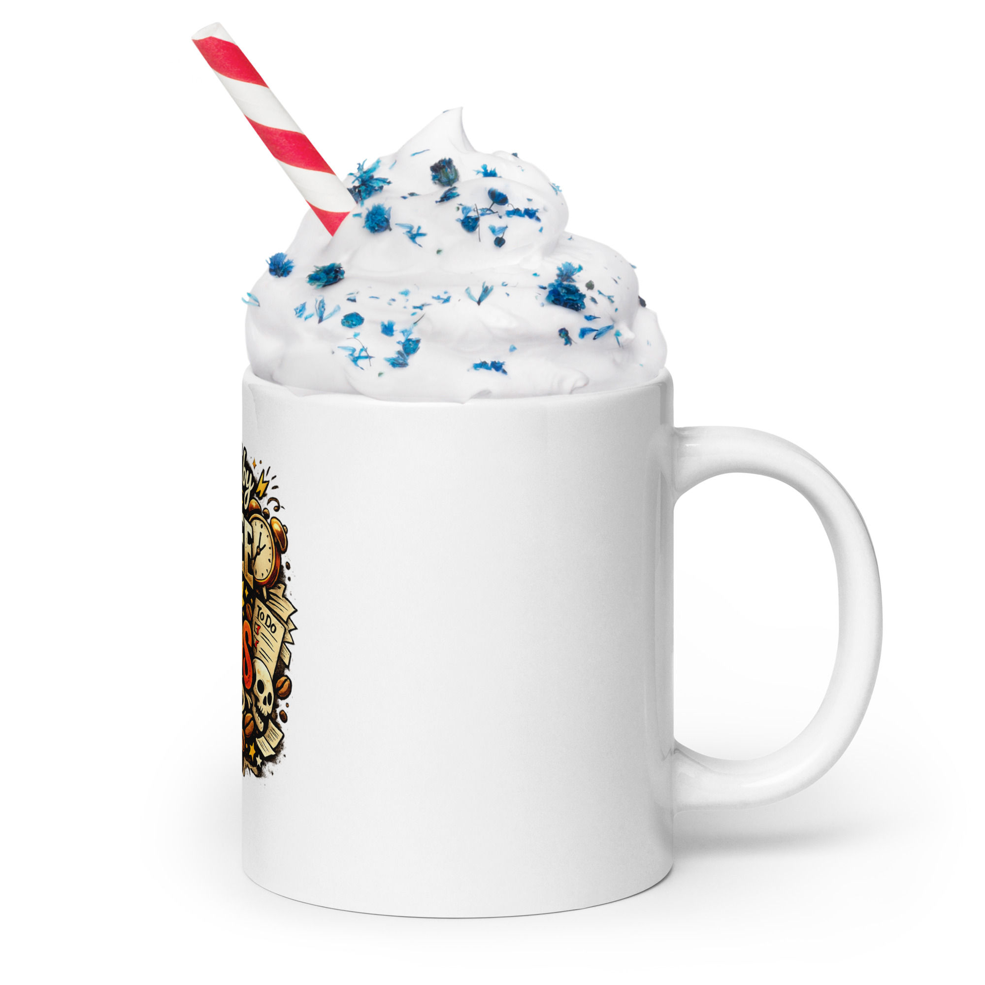 ADHD Powered By Coffee and chaos mug