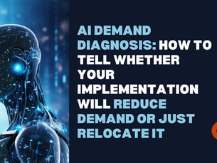 Contact Centre AI Demand Diagnosis: How to Tell Whether Your Implementation Will Reduce Demand or Just Relocate It