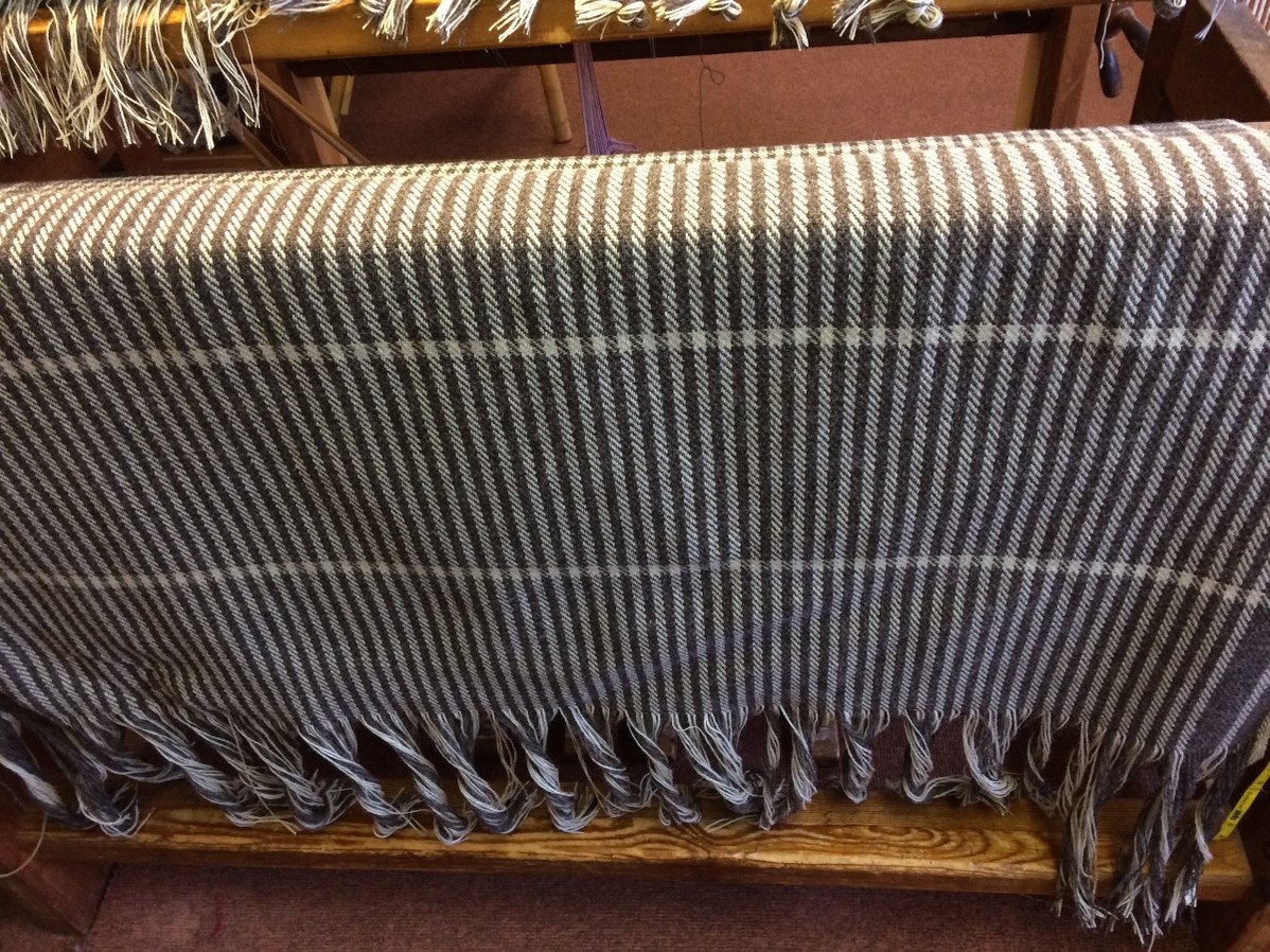 Ready to remove from the loom