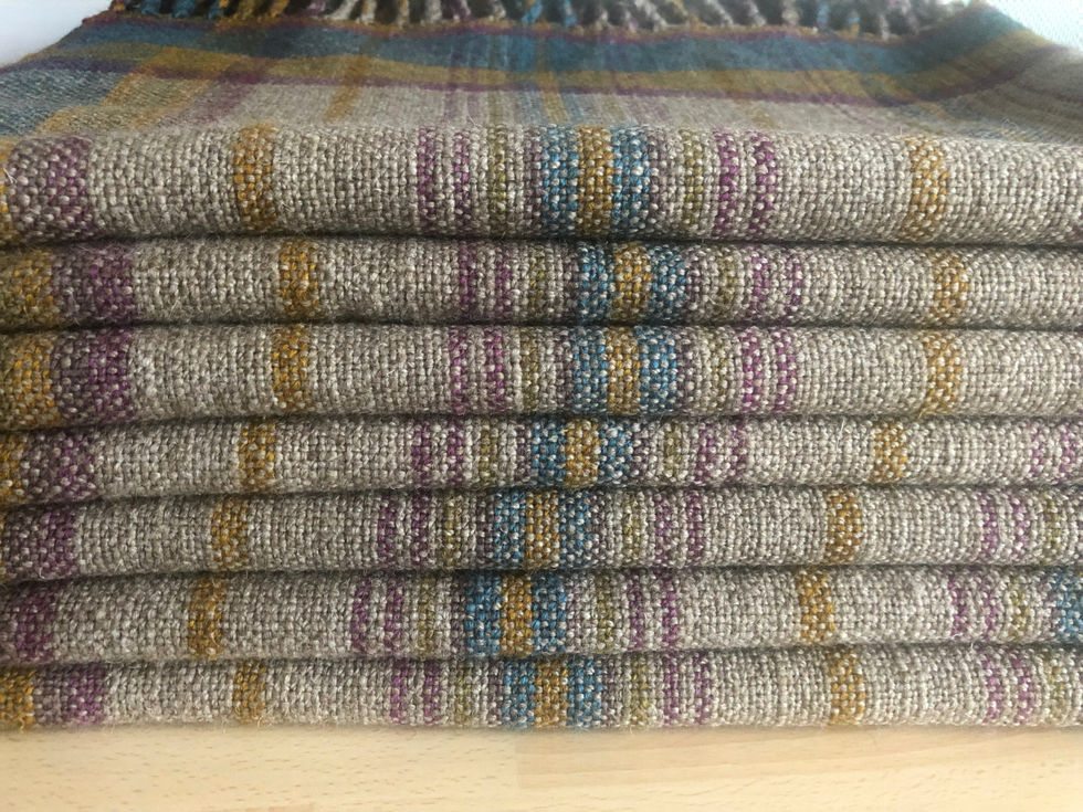 The finished blankets.