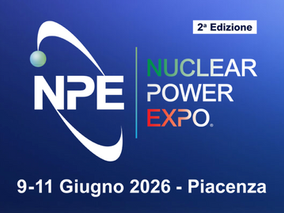 Stand Diamond Pauber al Nuclear Power Expo 2026 dedicato alle tecnologie di taglio con filo diamantato per il decommissioning nucleare