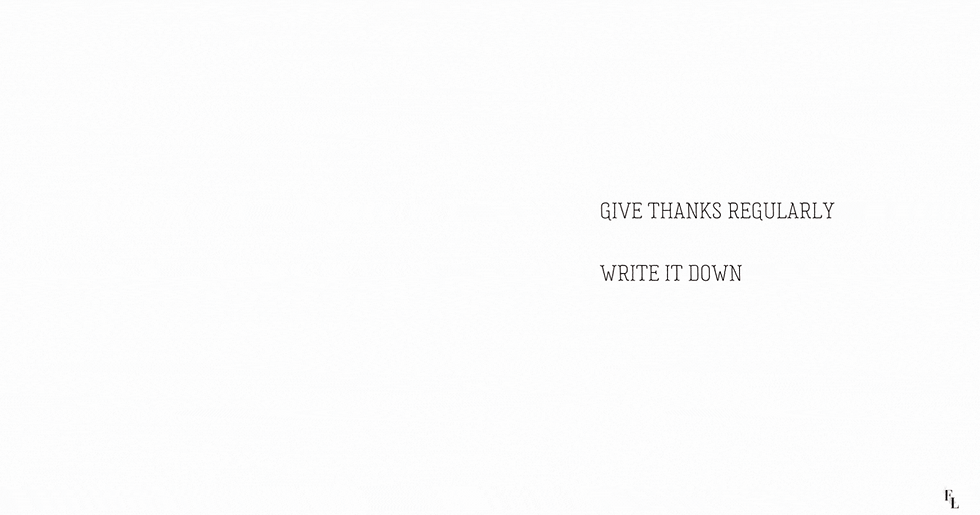 Five easy steps to cultivate gratitude