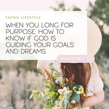 When You Long for Purpose: How to Know If God Is Guiding Your Goals and Dreams
