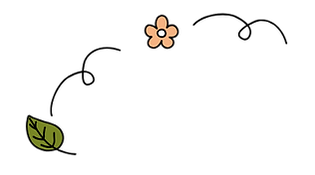 Flower and Leaf Doodle Faërie Lifestyle