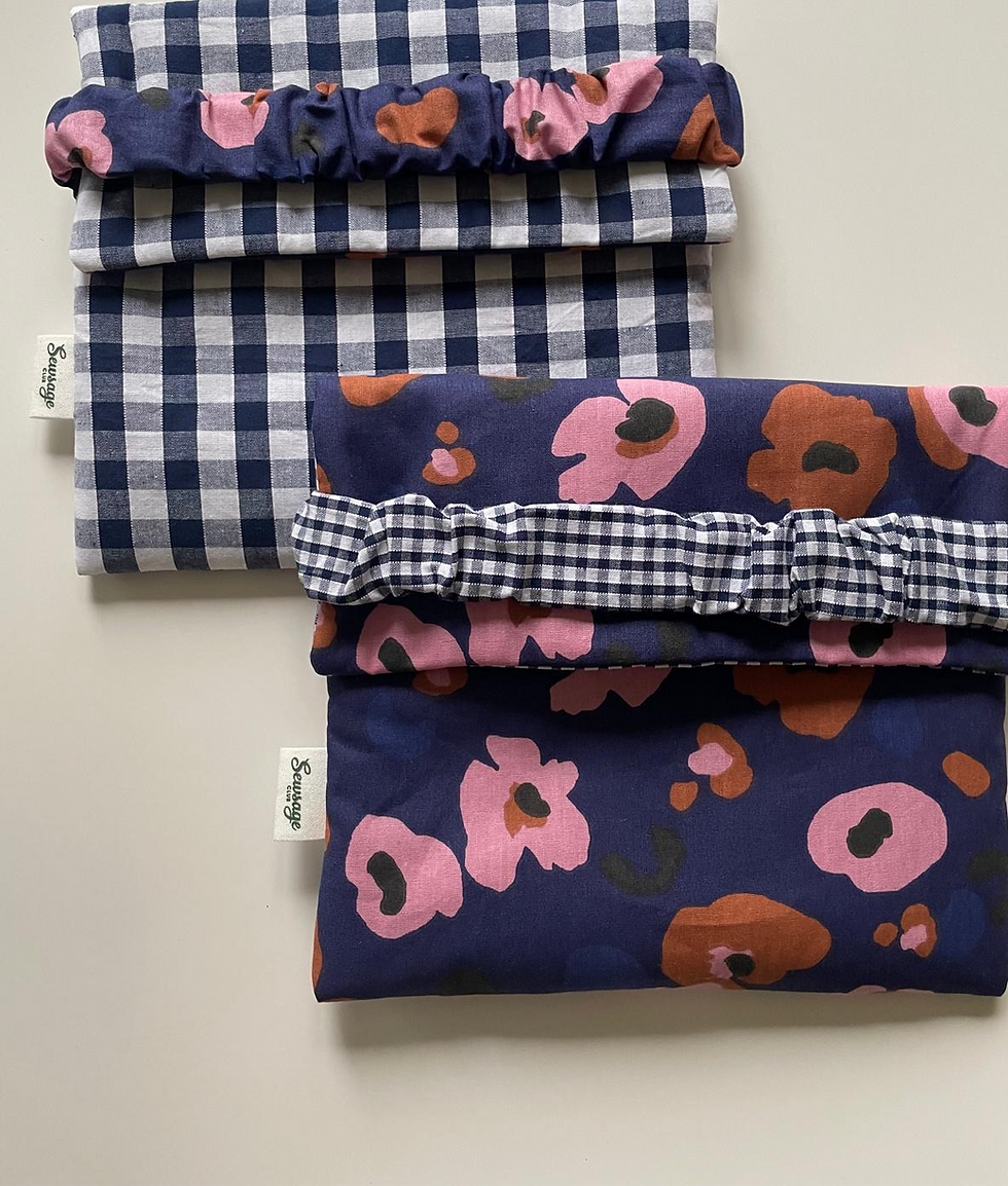 Atelier couture- pochette printanière