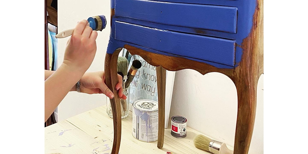 Peinture sur meuble avec " l'Atelier N°7"