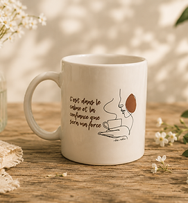 Tasse en céramique Calme & Confiance Tea Notes