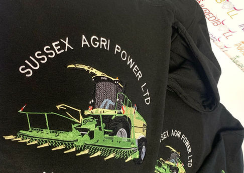Sussex Agri Power
Forager Embroidery
Krone Big X