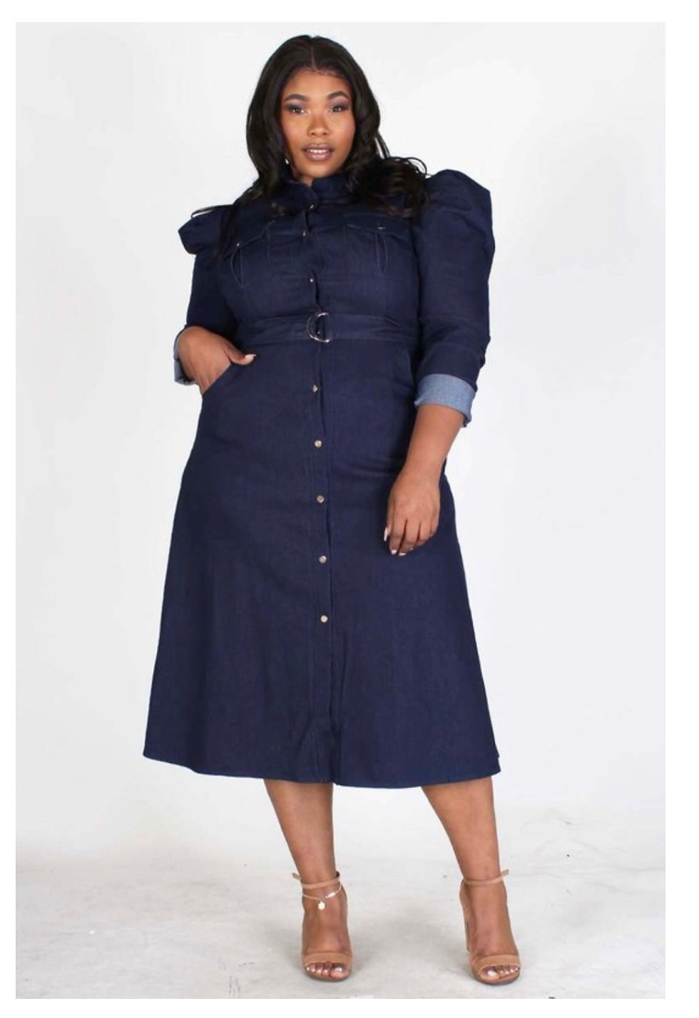 Thumbnail: Denim Fit & Flare