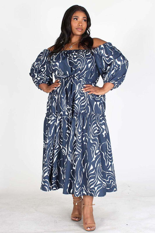 Thumbnail: St Croix Maxi w/balloon sleeves 